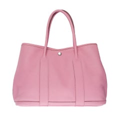 Gorgeous Hermès Garden Party 36 Tote bag in Sakura Pink Negonda leather, SHW