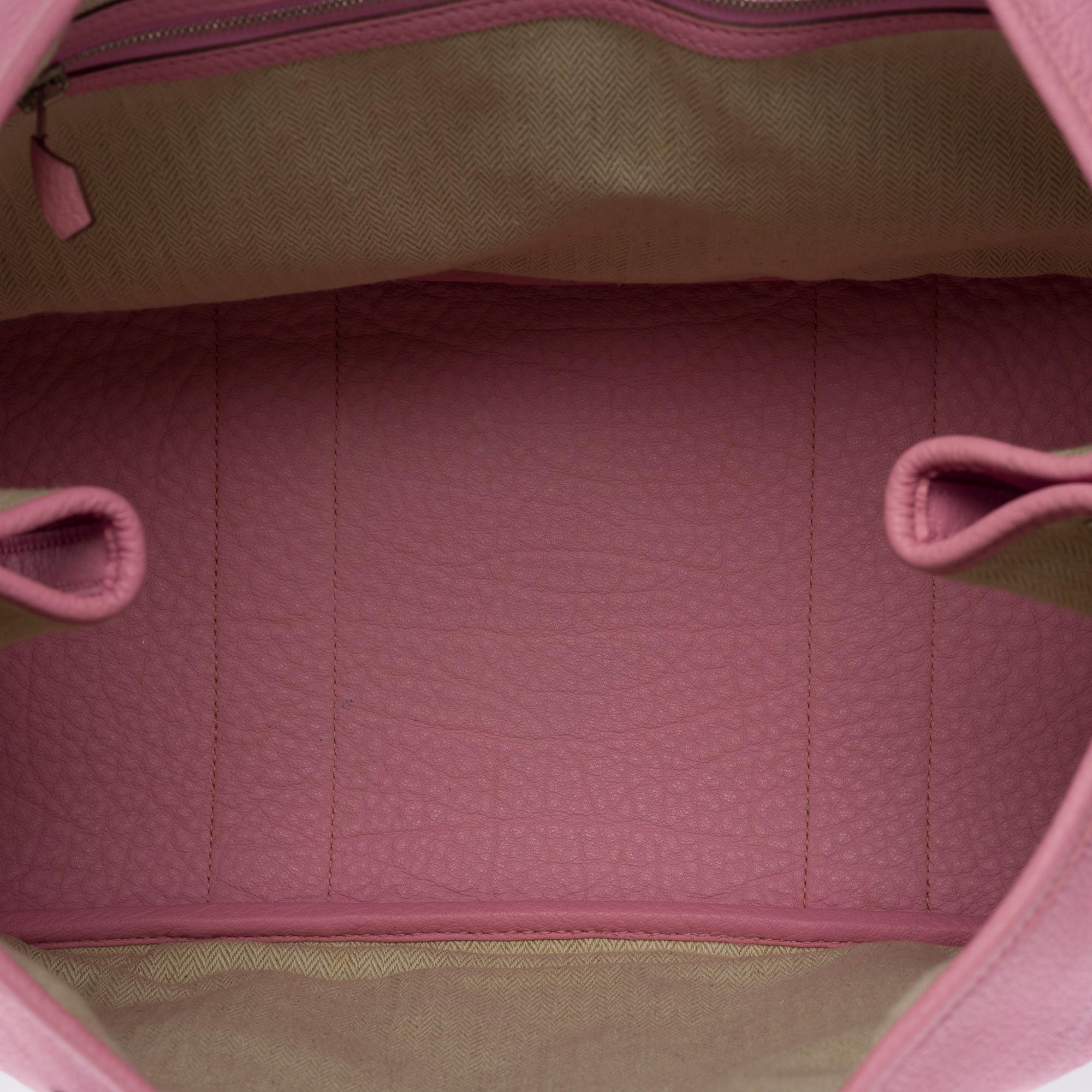 Gorgeous Hermès Garden Party 36 Tote bag in Sakura Pink Negonda leather, SHW 3