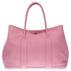 Gorgeous Hermès Garden Party 36 Tote bag in Sakura Pink Negonda leather, SHW