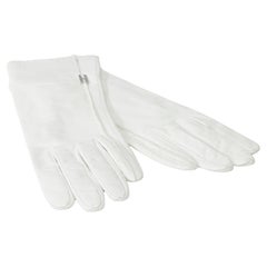 Gorgeous Hermès gloves in white goat
