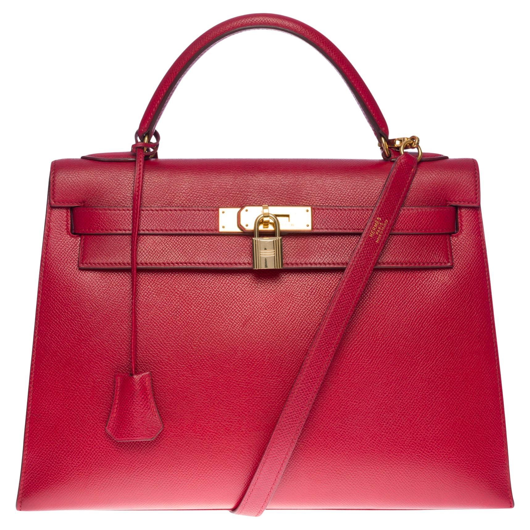 Hermes kelly bag red clearance