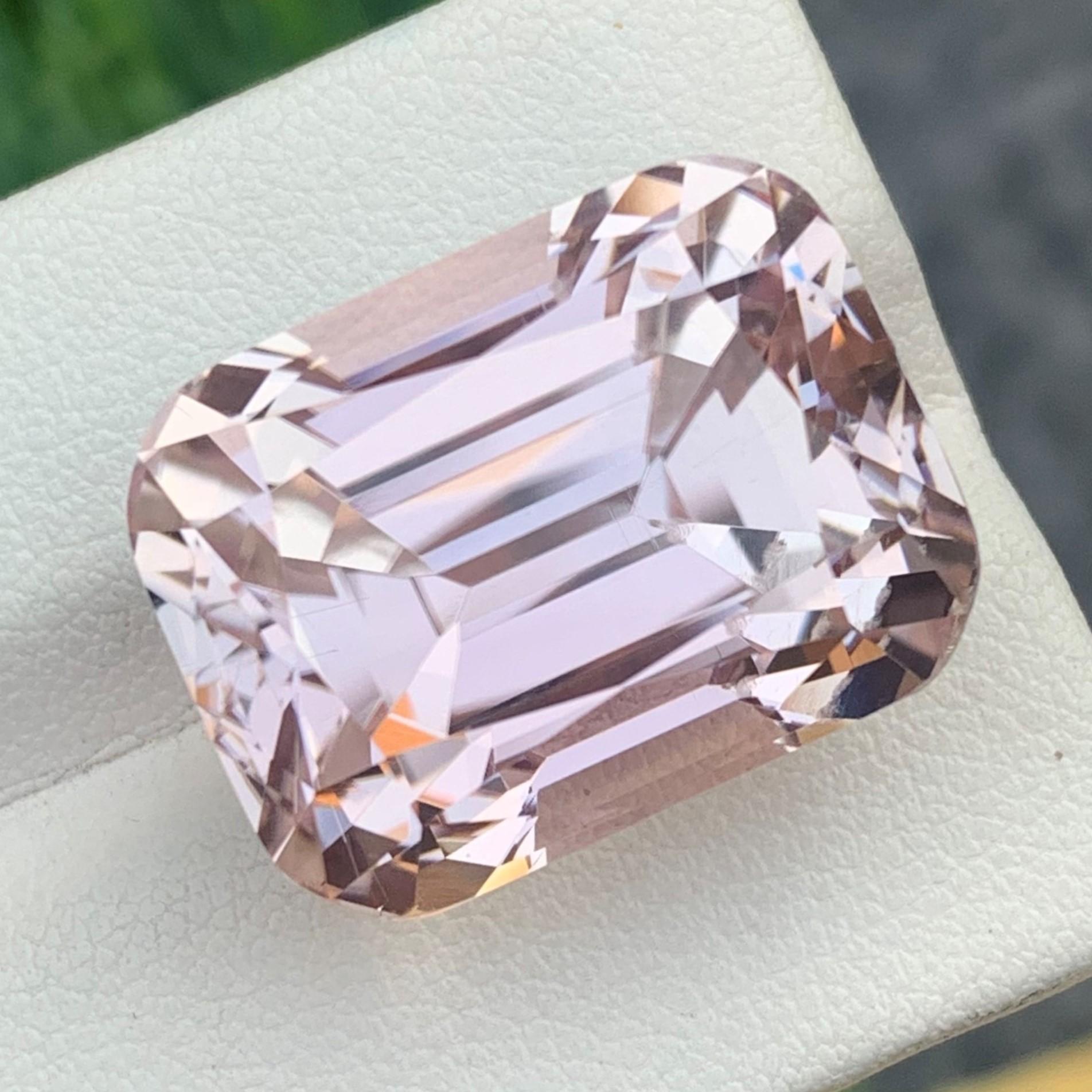 Gemstone Type : Loose Kunzite
Weight : 44.35 Carats
Dimensions : 21x15.9x15.5 Mm
Origin : Afghanistan
Clarity : Eye Clean
Shape: Long Cushion Cut
Color: Soft Light Pink
Certificate: On Demand
.
It is known for healing benefits often having to do