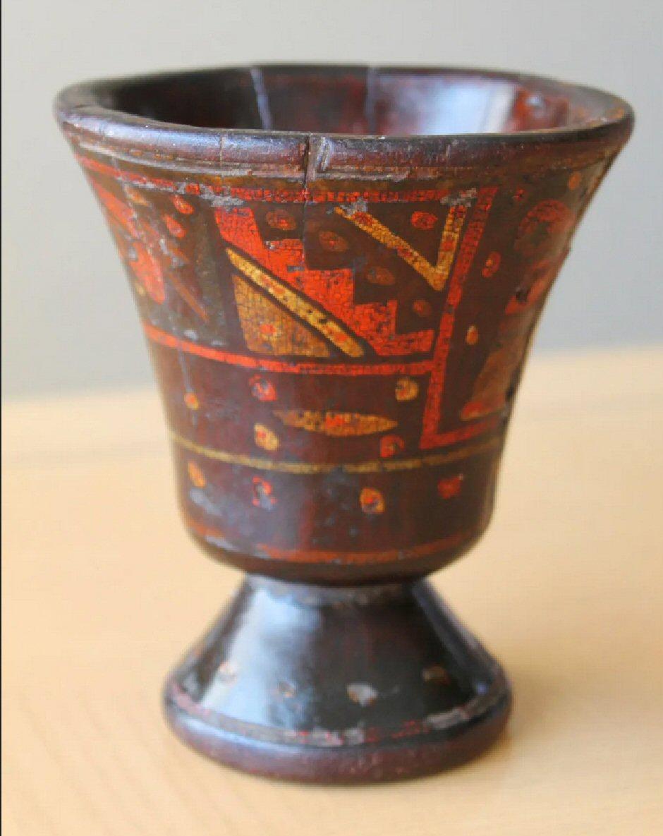 Pre-Columbian GORGEOUS! Incan Kero Qiru Museum Quality! Finest in world. 15th 16th Century For Sale