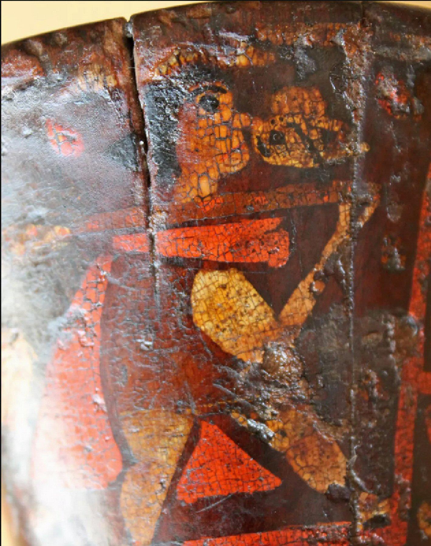 Enamel GORGEOUS! Incan Kero Qiru Museum Quality! Finest in world. 15th 16th Century For Sale