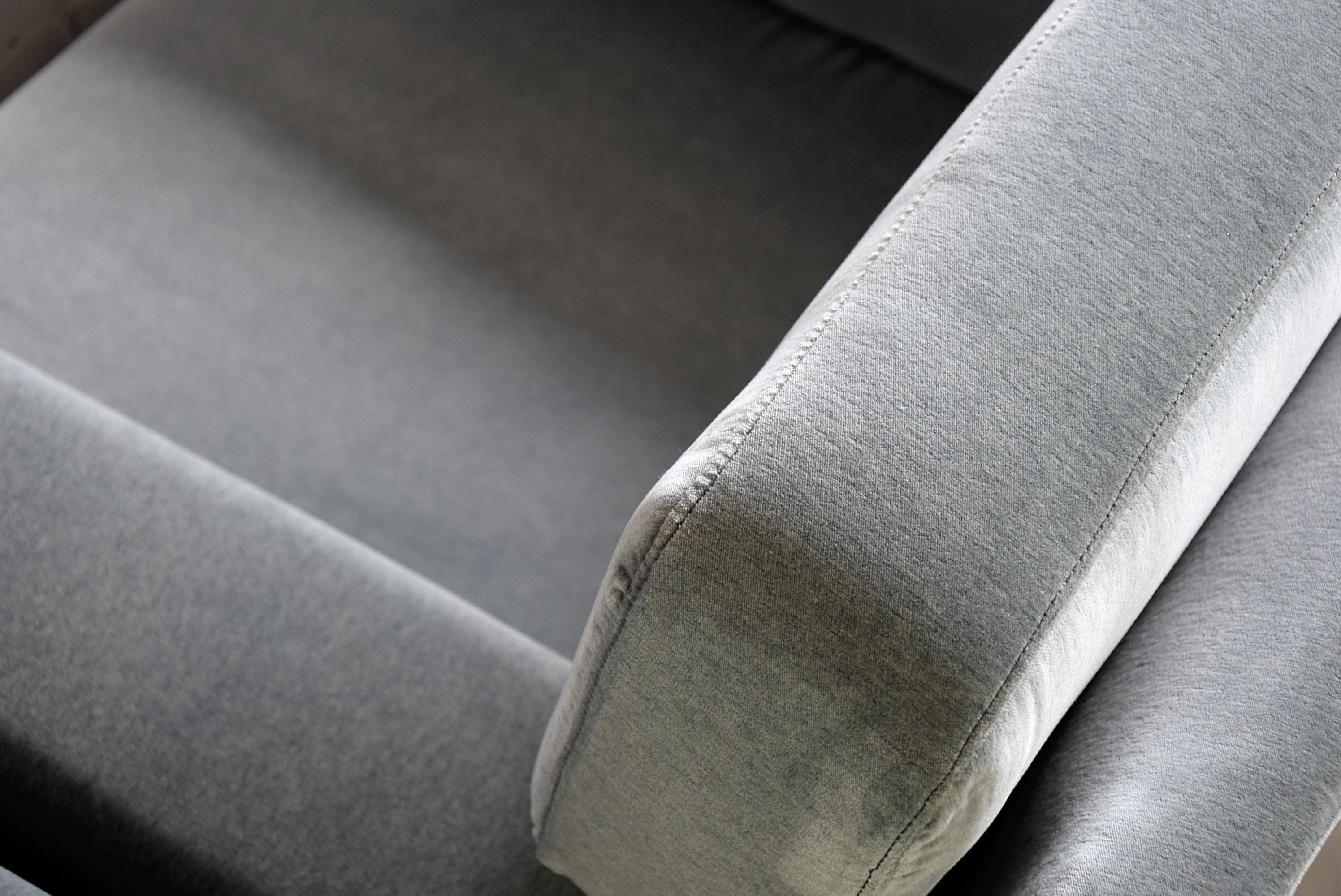 Mid-20th Century Italian Grey Blue Mid-Century Modern Lounge Chairs