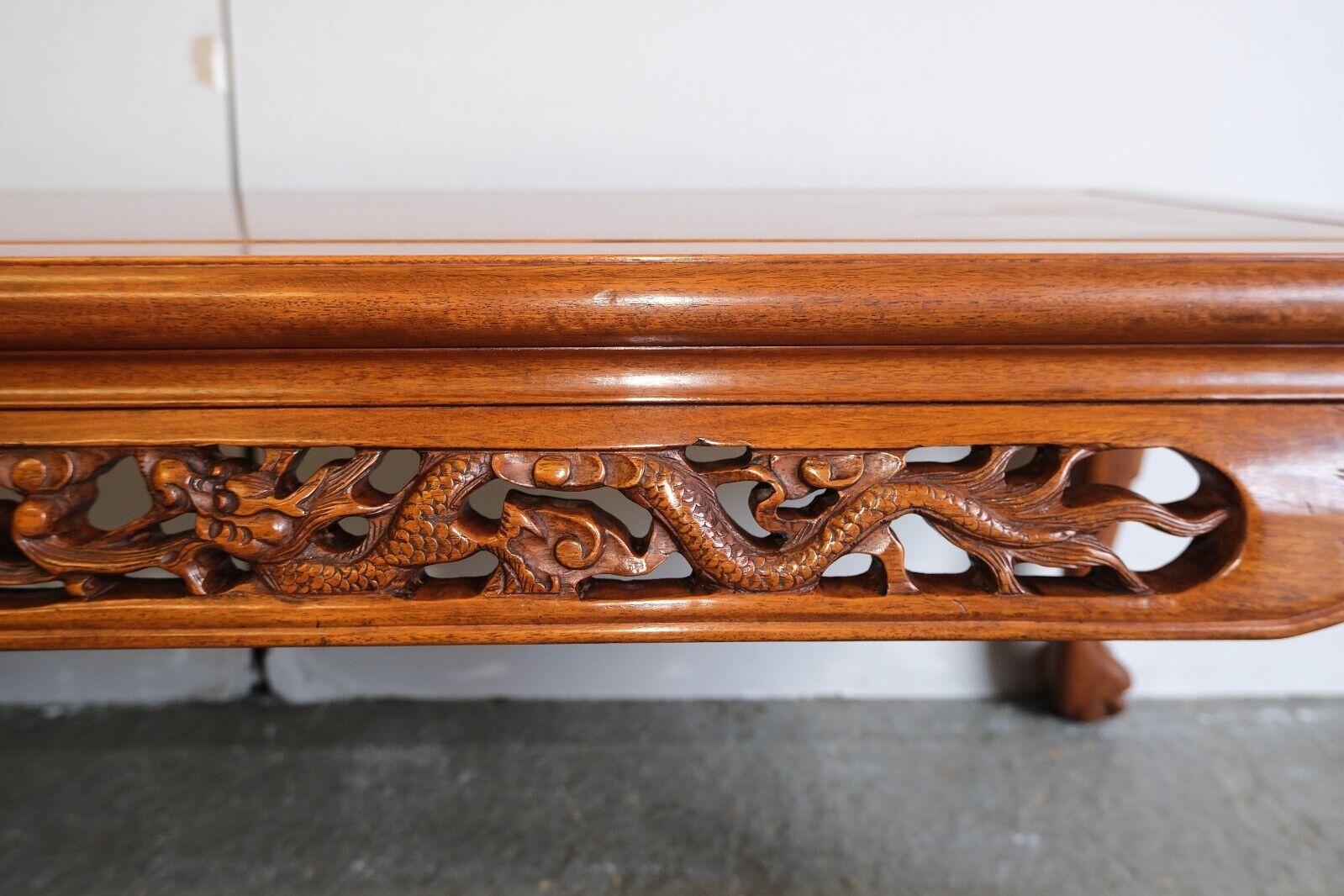 antique chinese carved coffee table