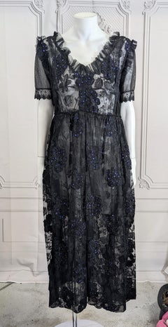 Gorgeous Lace and Sequin Hydrangea Gown