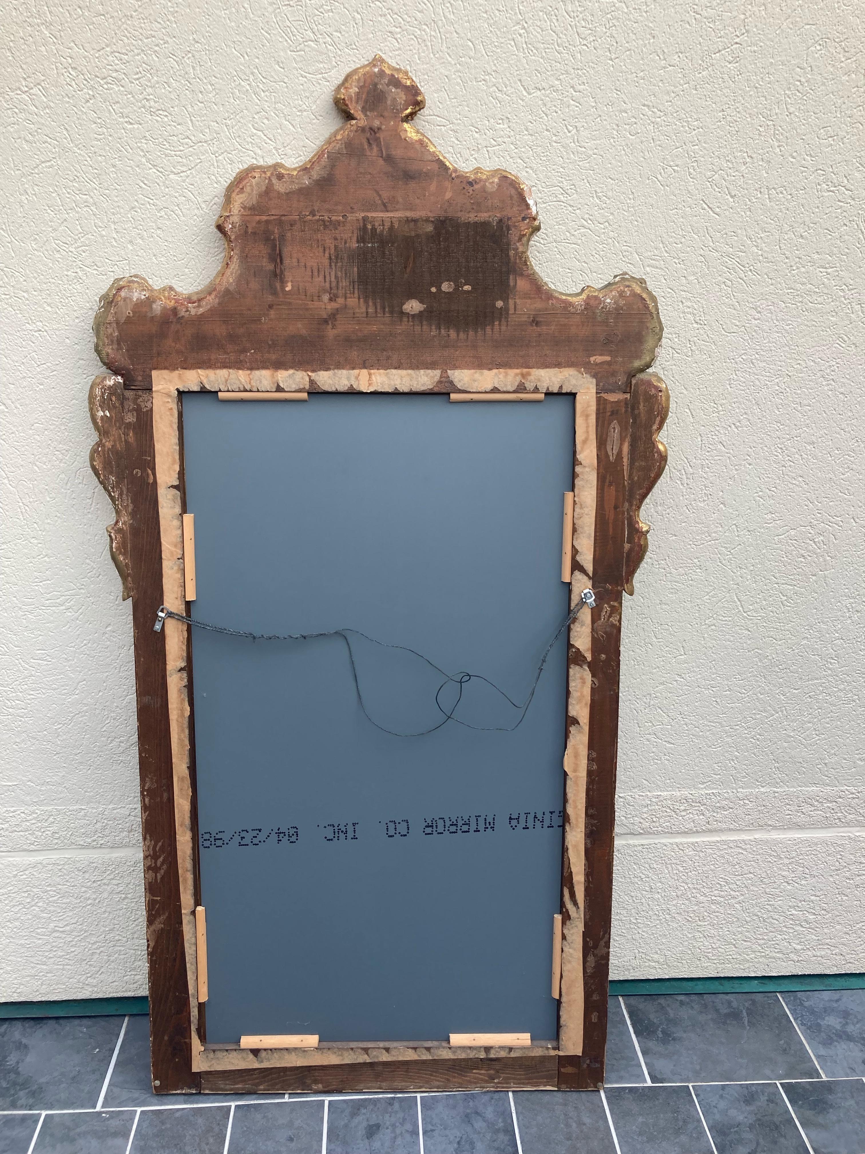 Gorgeous Large Gustavian Style Painted & Gilded Mirror 6