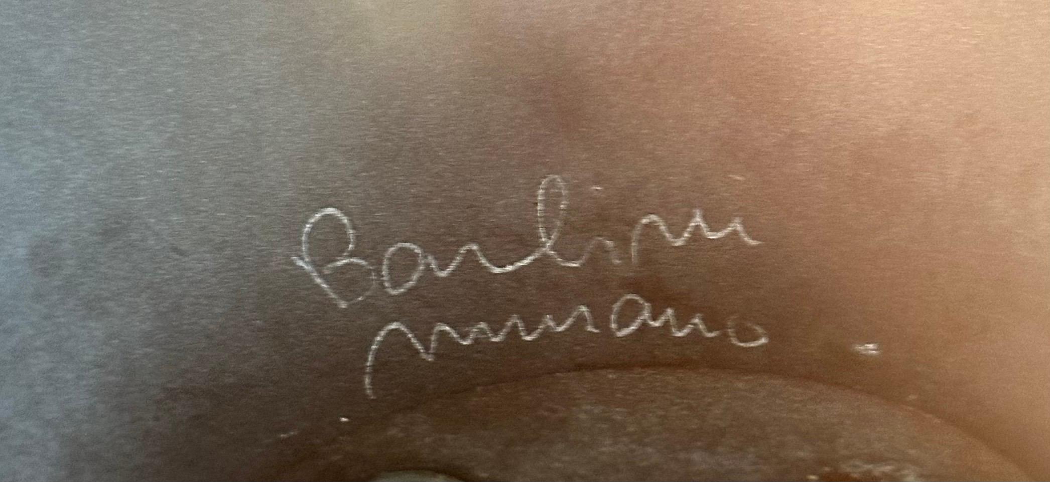 Gorgeous Large Italian Art Glass Folded Vase by Alfredo Barbini for Murano Glass For Sale 10