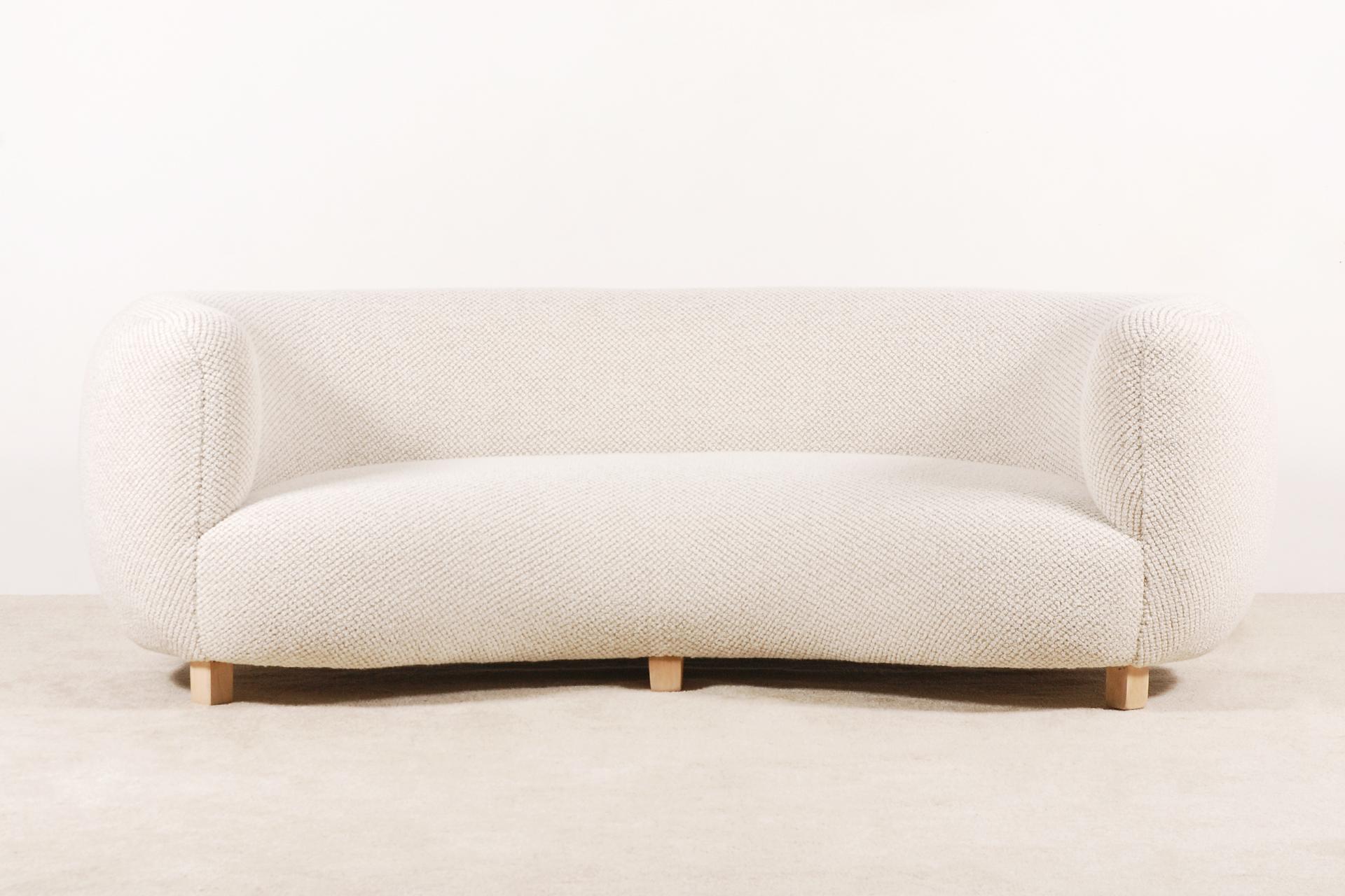 curved sofa chair