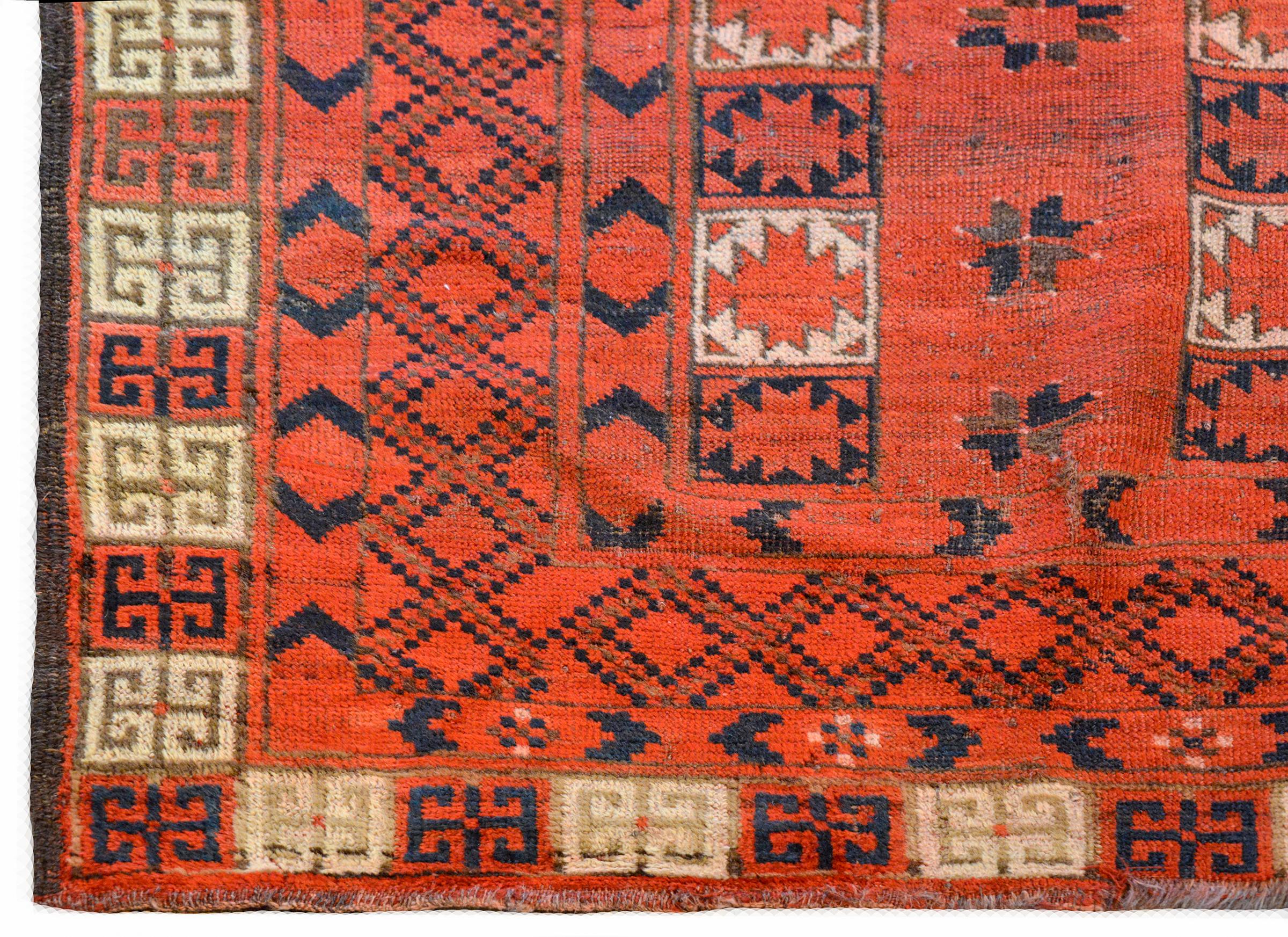 Tribal Gorgeous Early 20th Century Ersari Rug For Sale