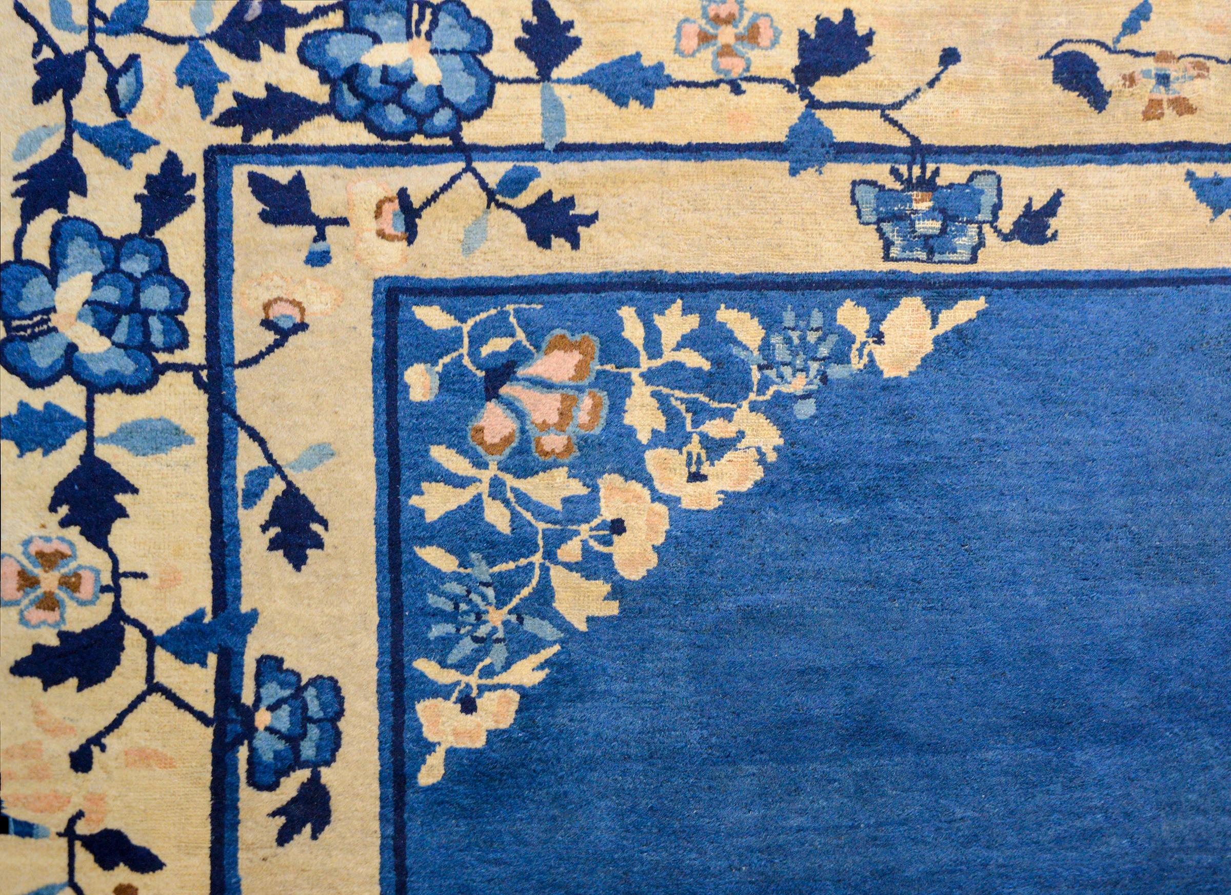 Vegetable Dyed Gorgeous Early 20th Century Peking Rug For Sale