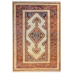 Magnifique tapis Serab de la fin du XIXe siècle