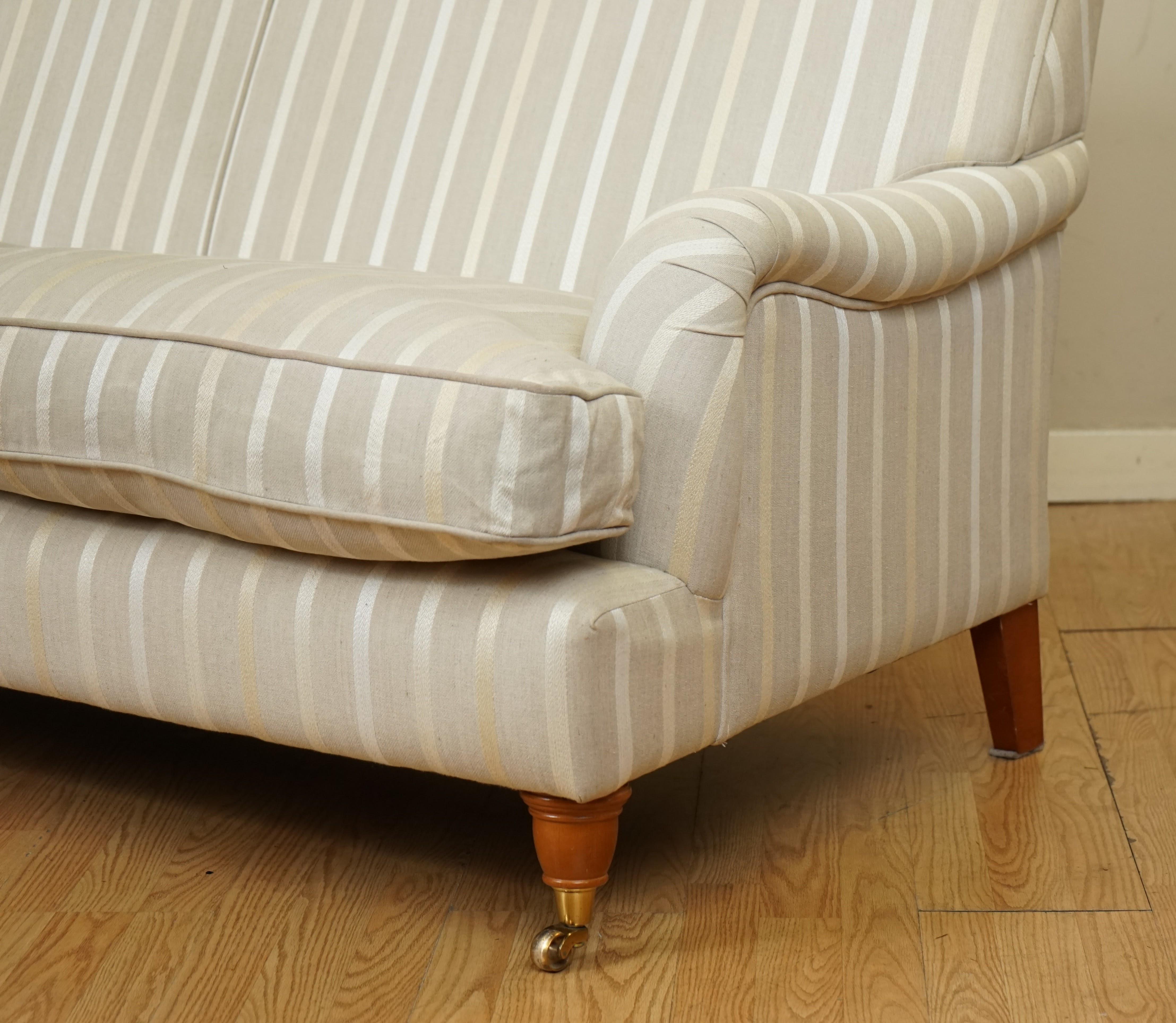 laura ashley striped sofa