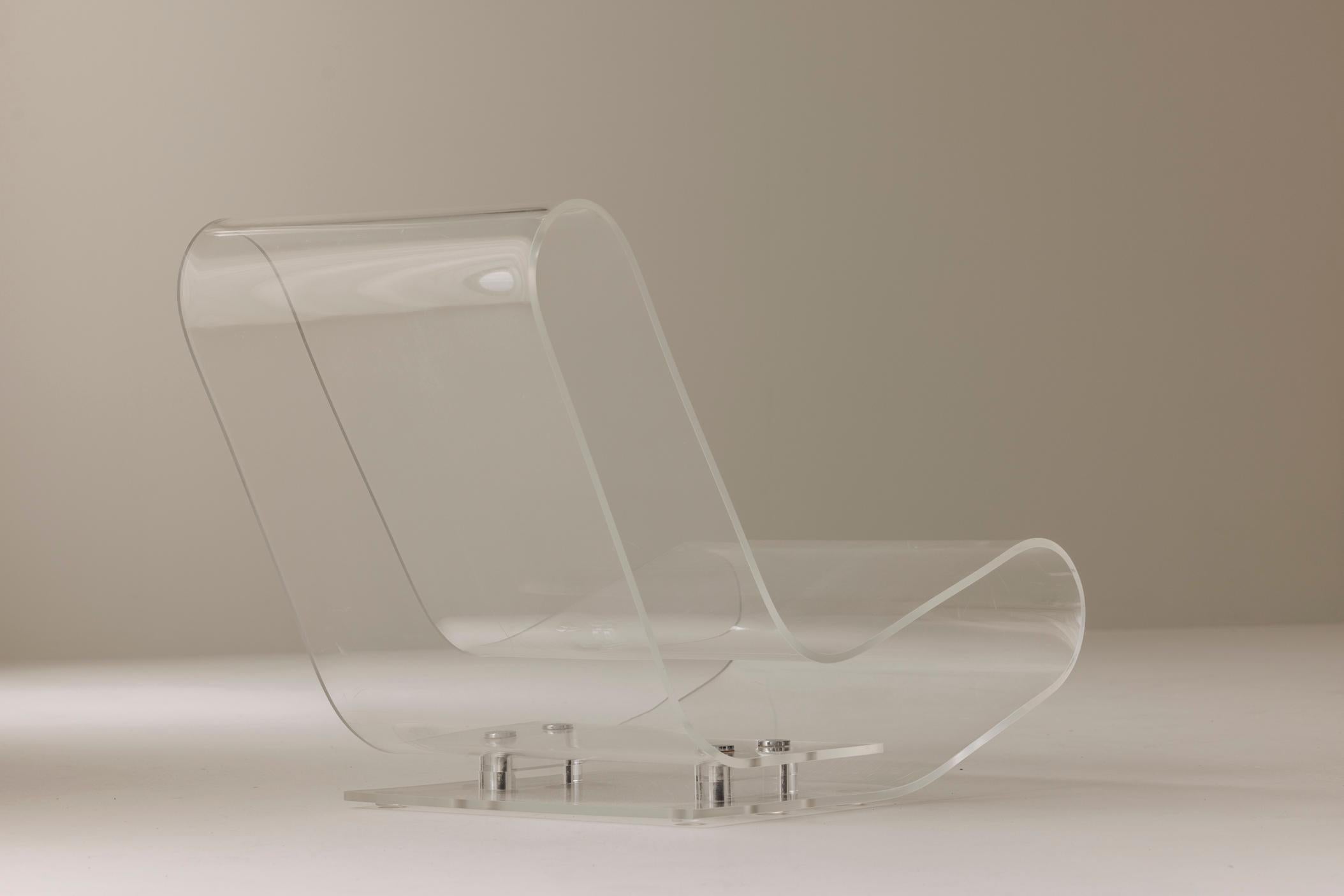 Wunderschöner LCP-Sessel, entworfen von Maarten van Severen für Kartell im Jahr 2002. im Angebot 8