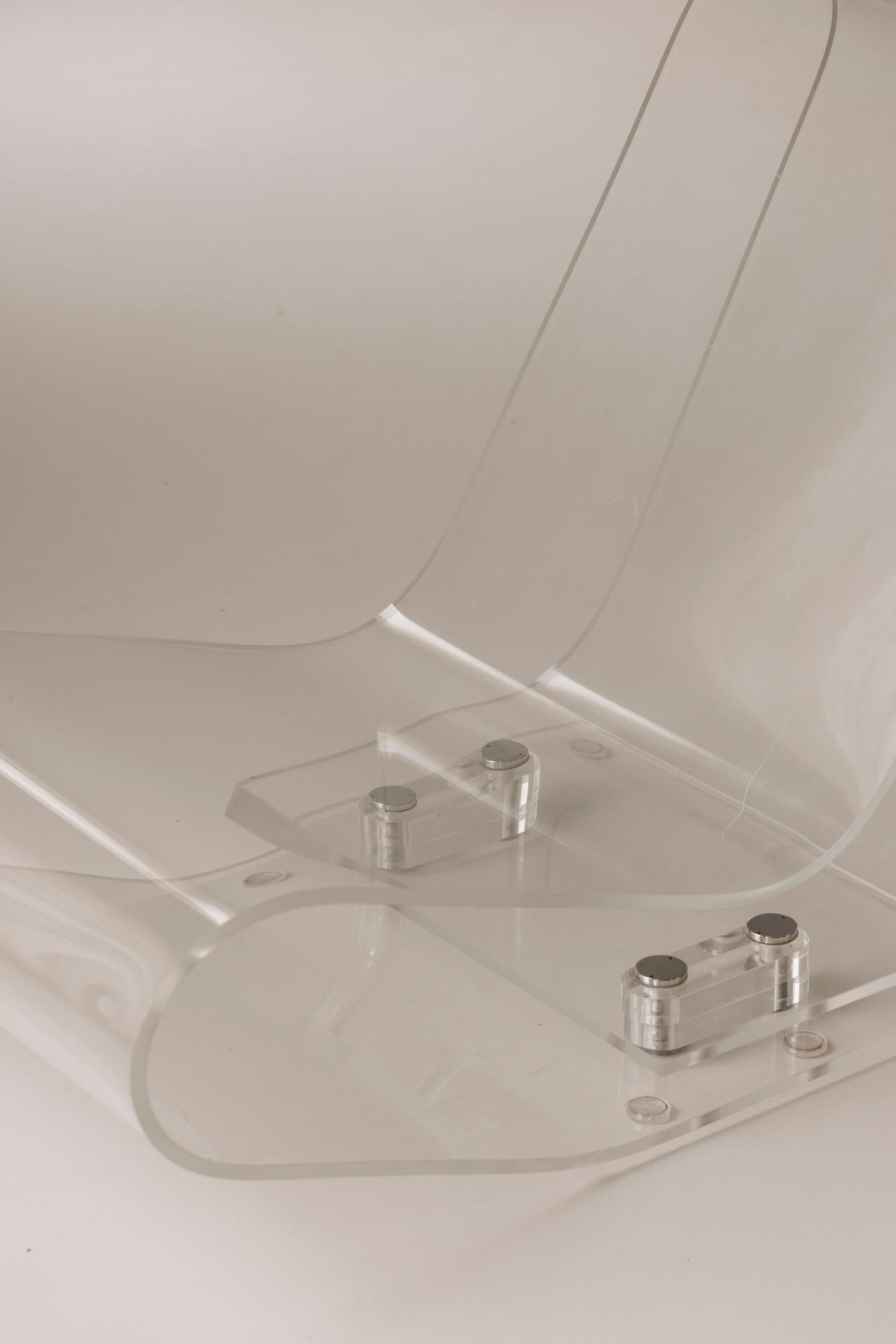 Wunderschöner LCP-Sessel, entworfen von Maarten van Severen für Kartell im Jahr 2002. im Angebot 1