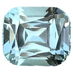 Wunderschöner hellblauer Aquamarin Edelstein 4,80 Karat Aquamarin Ring Schmuck