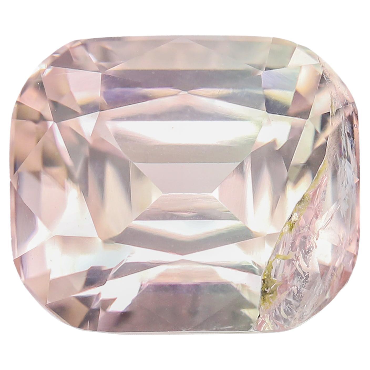 Gorgeous Light Pink Tourmaline Stone 2.90 Carats Tourmaline Gemstone for Ring For Sale