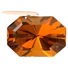 Gorgeous Loose 5.0 Carat Fancy Cut Brown Citrine Gemstone from Brazil