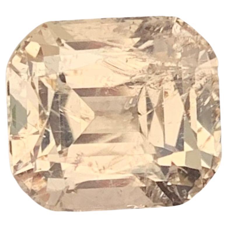 Gorgeous Loose 5.20 Carat Natural Imperial Topaz Cushion Cut SI Clarity For Sale