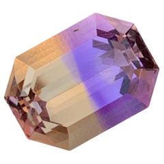 Superbe bague en pierres précieuses Ametrine non serties 12,30 carats Bague joaillerie Ametrine