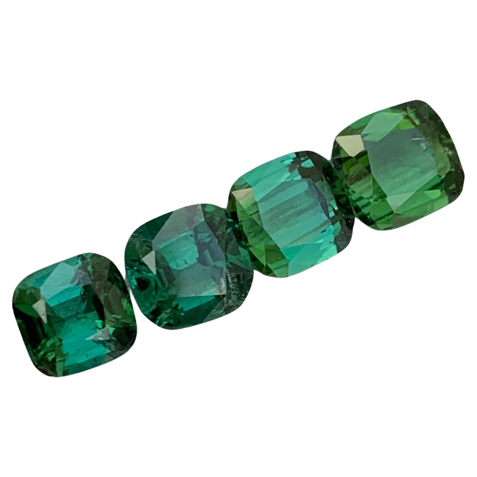 Gorgeous Loose Lagoon Tourmaline Lot 5.20 Carat from Kunar Mine for Ring Jewelry For Sale