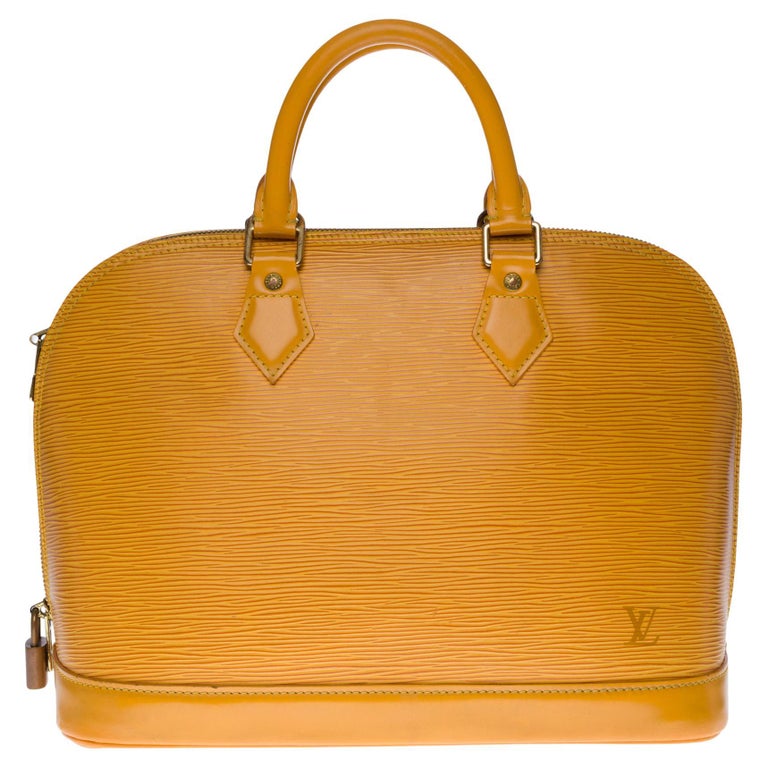 Louis Vuitton Yellow Bag - 82 For Sale on 1stDibs