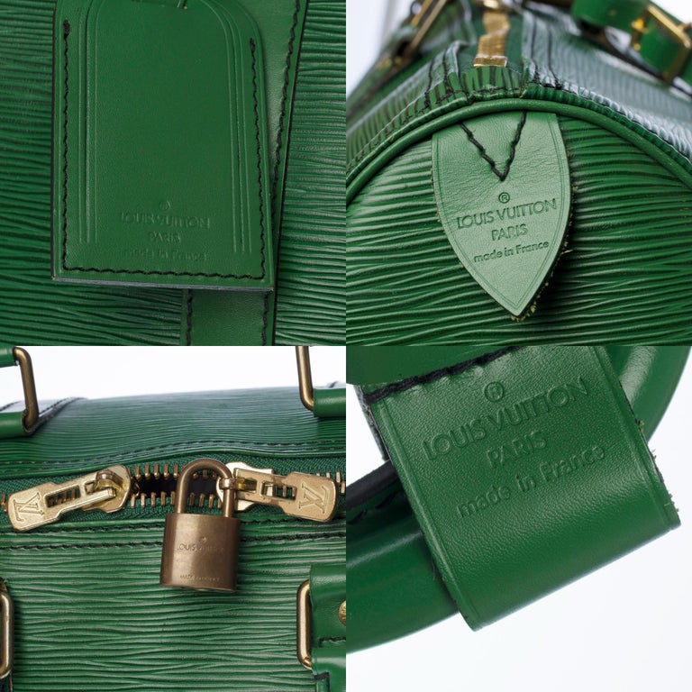 Louis Vuitton Keepall travel bag 45 épi Beige Leather ref.492330