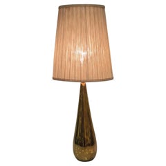 Gorgeous Mauri Almari brass "Drop" Table Lamp Model 61046 Idman.