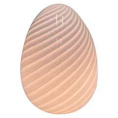 Gorgeous Medium Sized Murano Egg Table Lamp