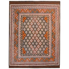 Gorgeous Mid-20th Century Kilim Rug