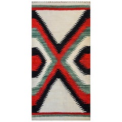 Wunderschöner Navajo-Teppich aus der Mitte des 20