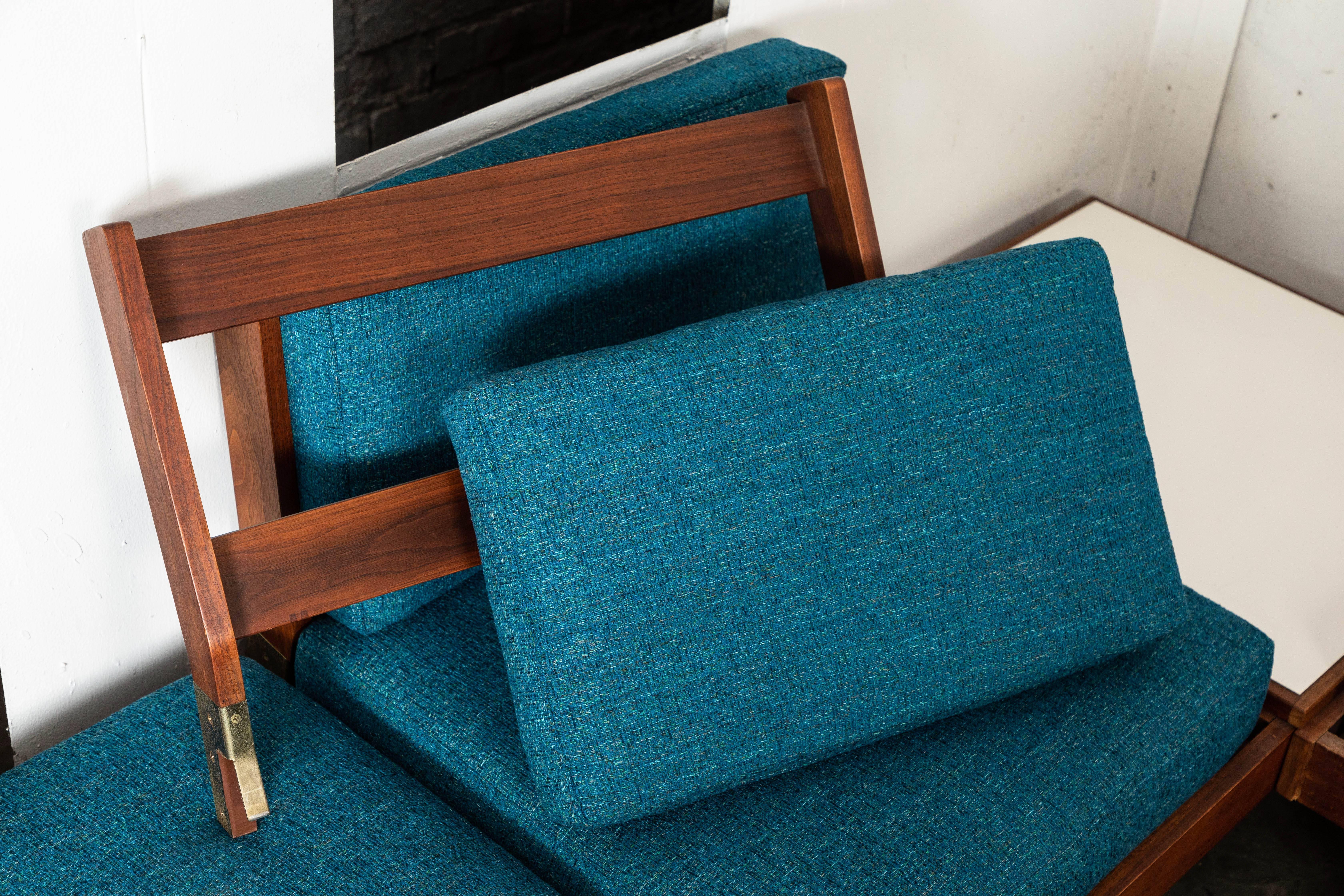 Mid-Century Modern Gorgeous Mid-Century Modular Sofa Set by Martin Borenstein for Brown and Saltman For Sale