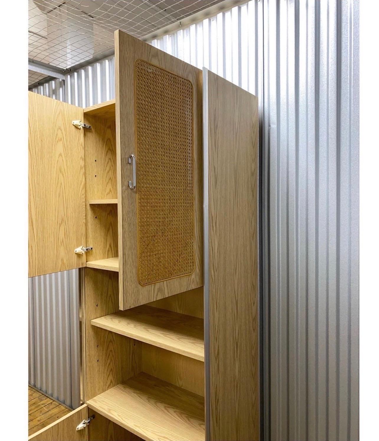 rattan wall cabinet