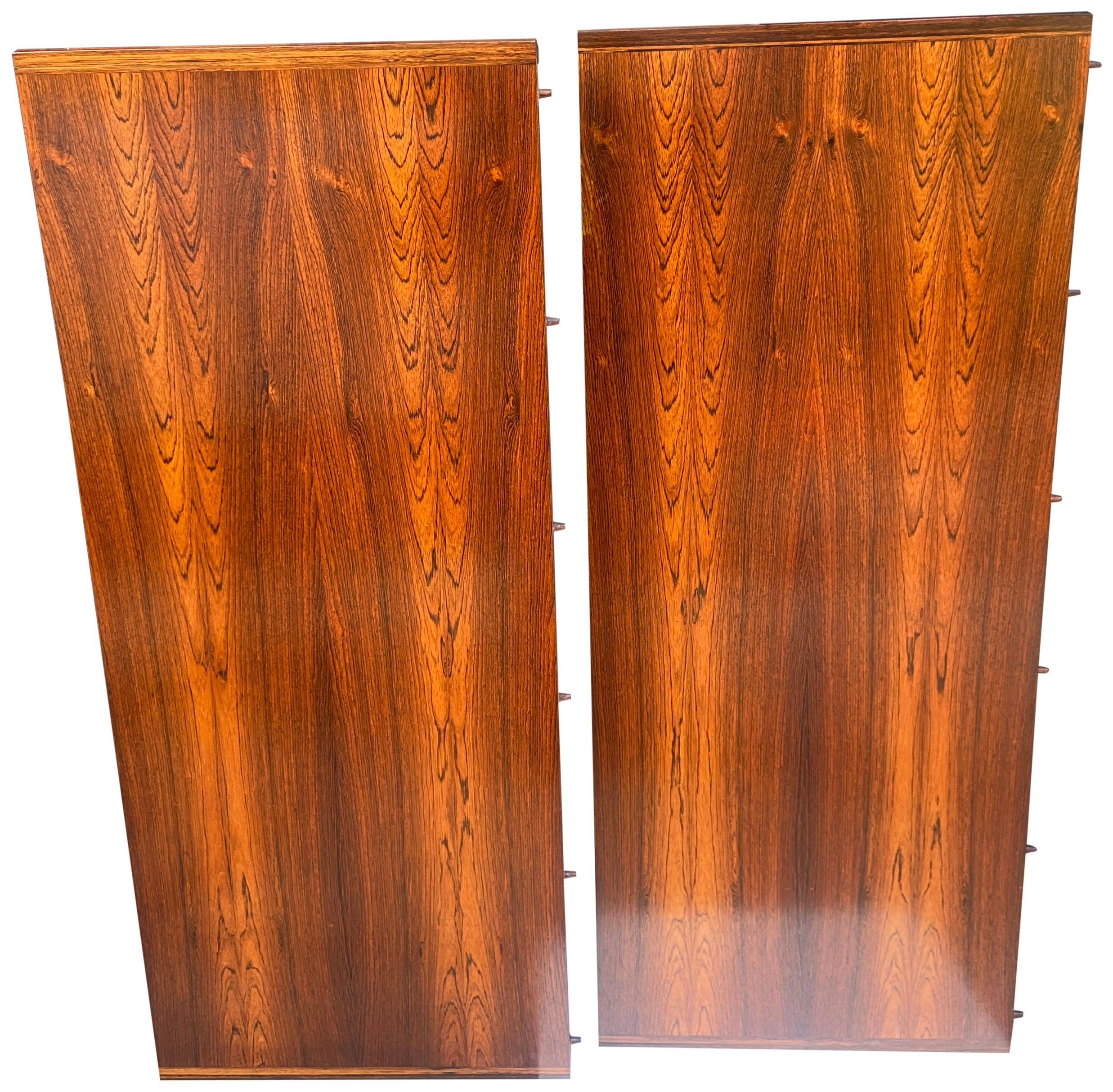Superb  Midcentury Extendable Rosewood Dining Table 'Two Leaves' 13