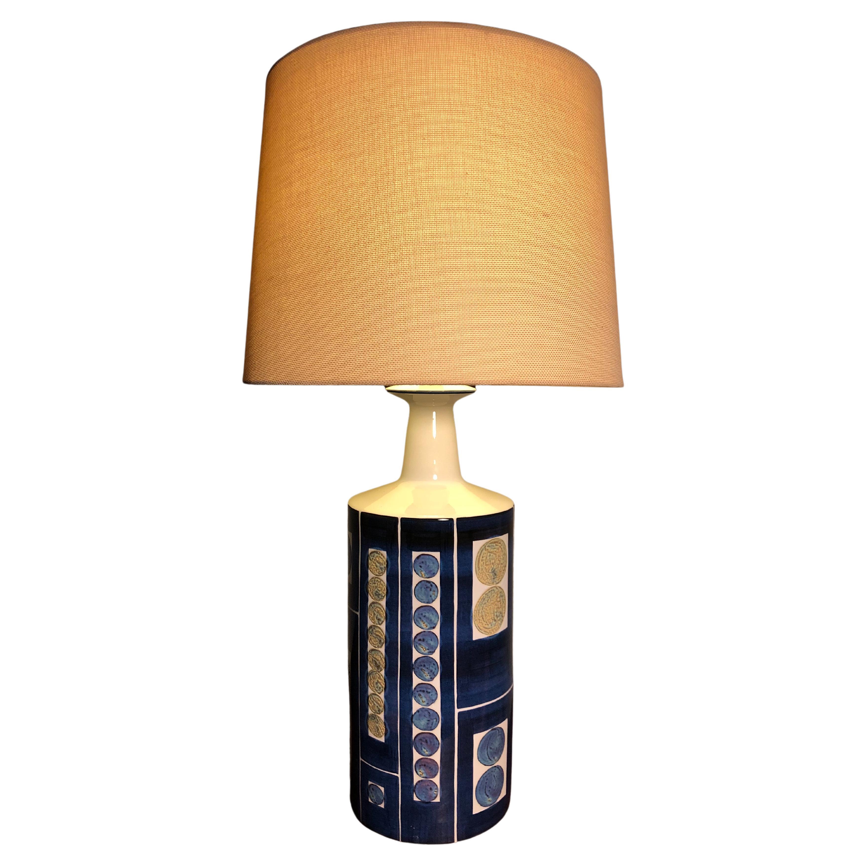 Gorgeous Mid-Century Pottery Table Lamp by Fog & Mørup