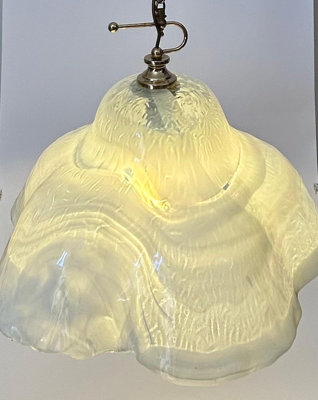 Italiano Splendido lampadario di Murano di La Murrina, anni '70 in vendita