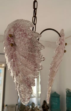 Gorgeous Murano Rose Bud Chandelier, 1980's