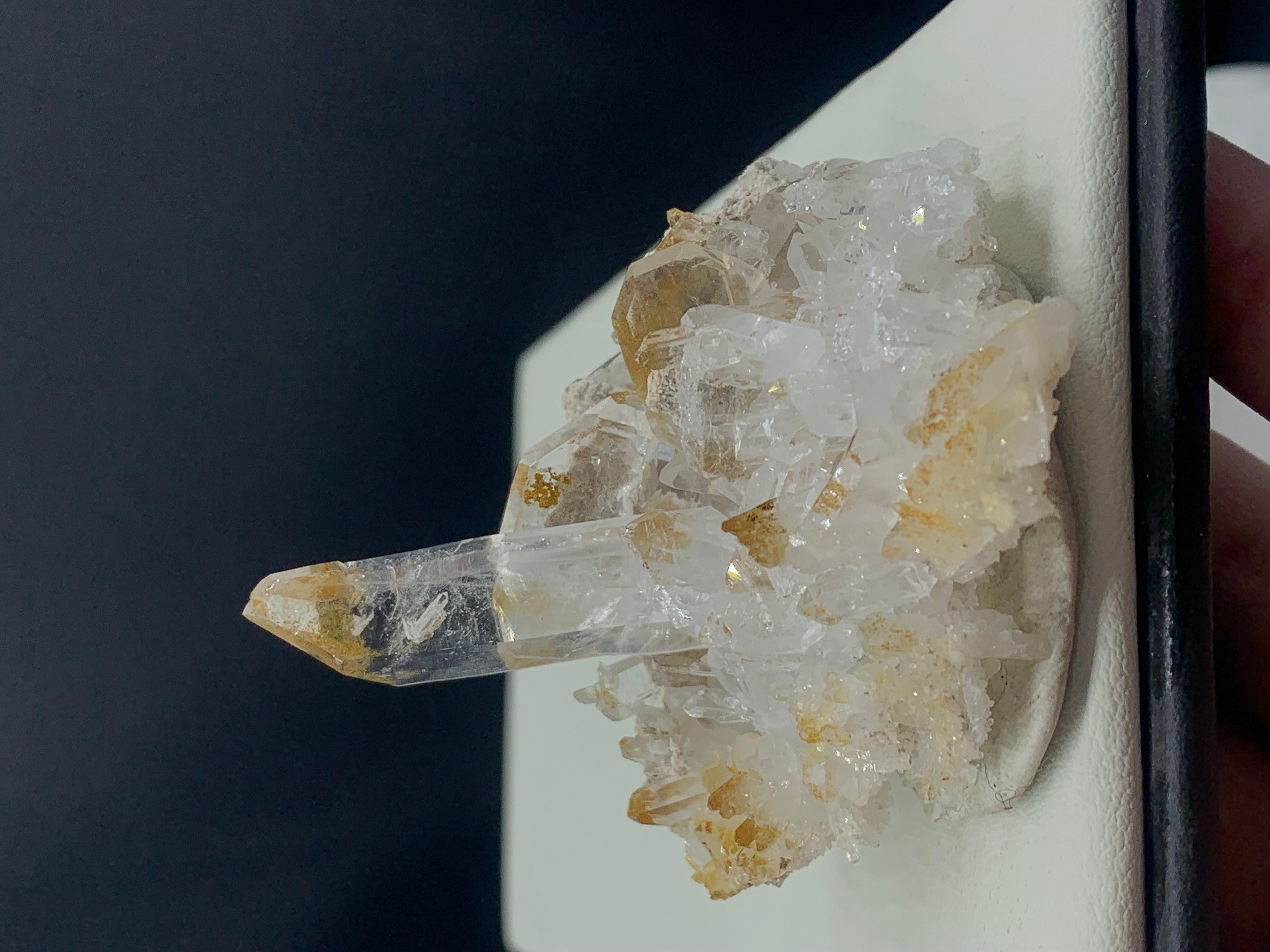 Wunderschönes natürliches Faden-Quarz-Cluster-Exemplar aus der Balochistan-Mine im Angebot 3