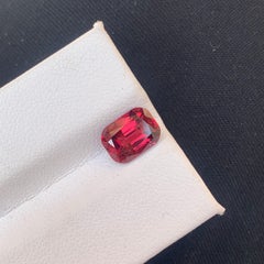 Gorgeous Natural Loose Red Rhodolite Garnet Gemstone 2.45 Carat with SI Clarity