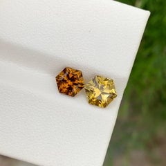 Gorgeous Natural Loose Tourmaline Pieces Hexagon Cut 3.10 Carats Together