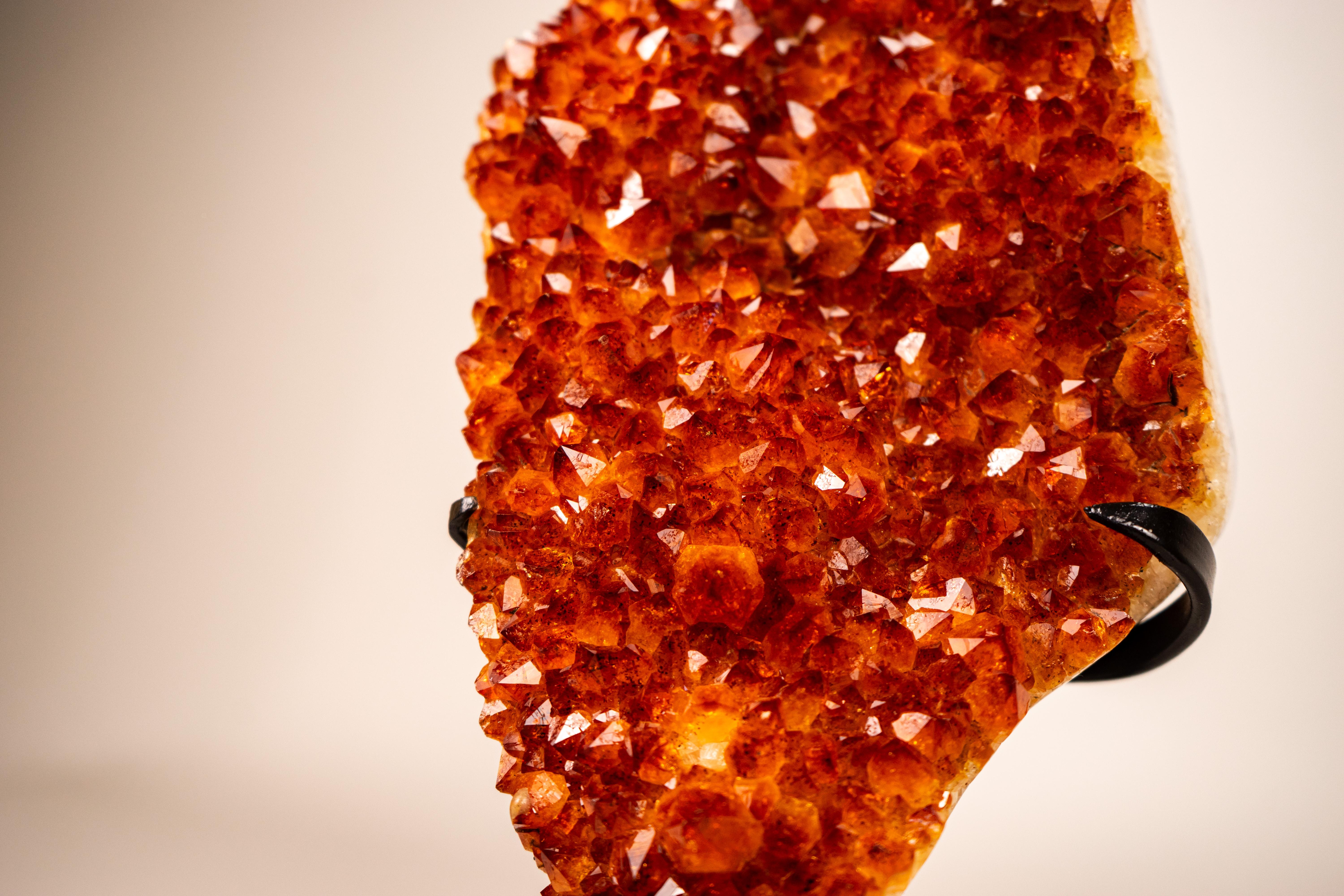 Gorgeous Natural Madeira Citrine Cluster For Sale 1
