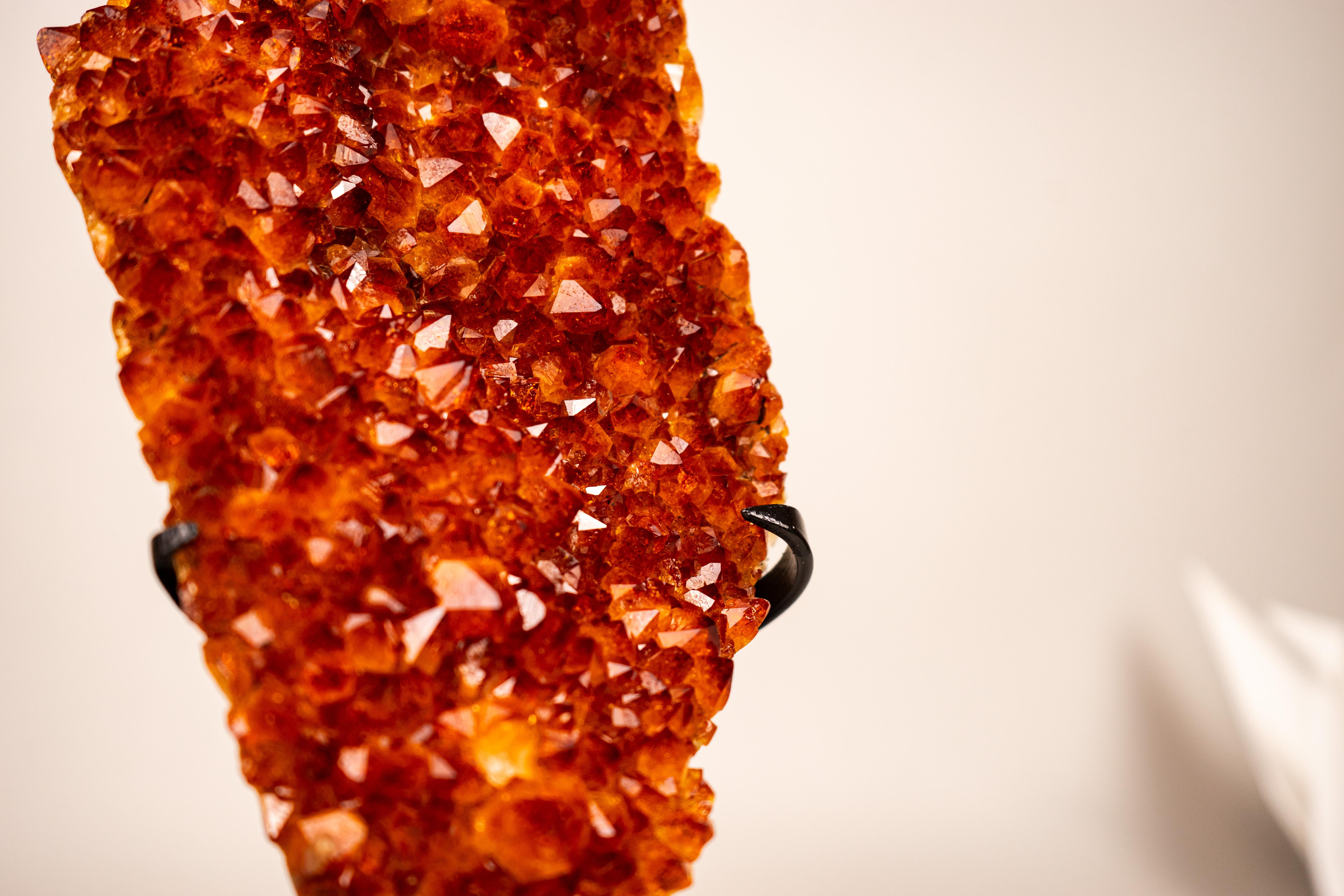Gorgeous Natural Madeira Citrine Cluster For Sale 2