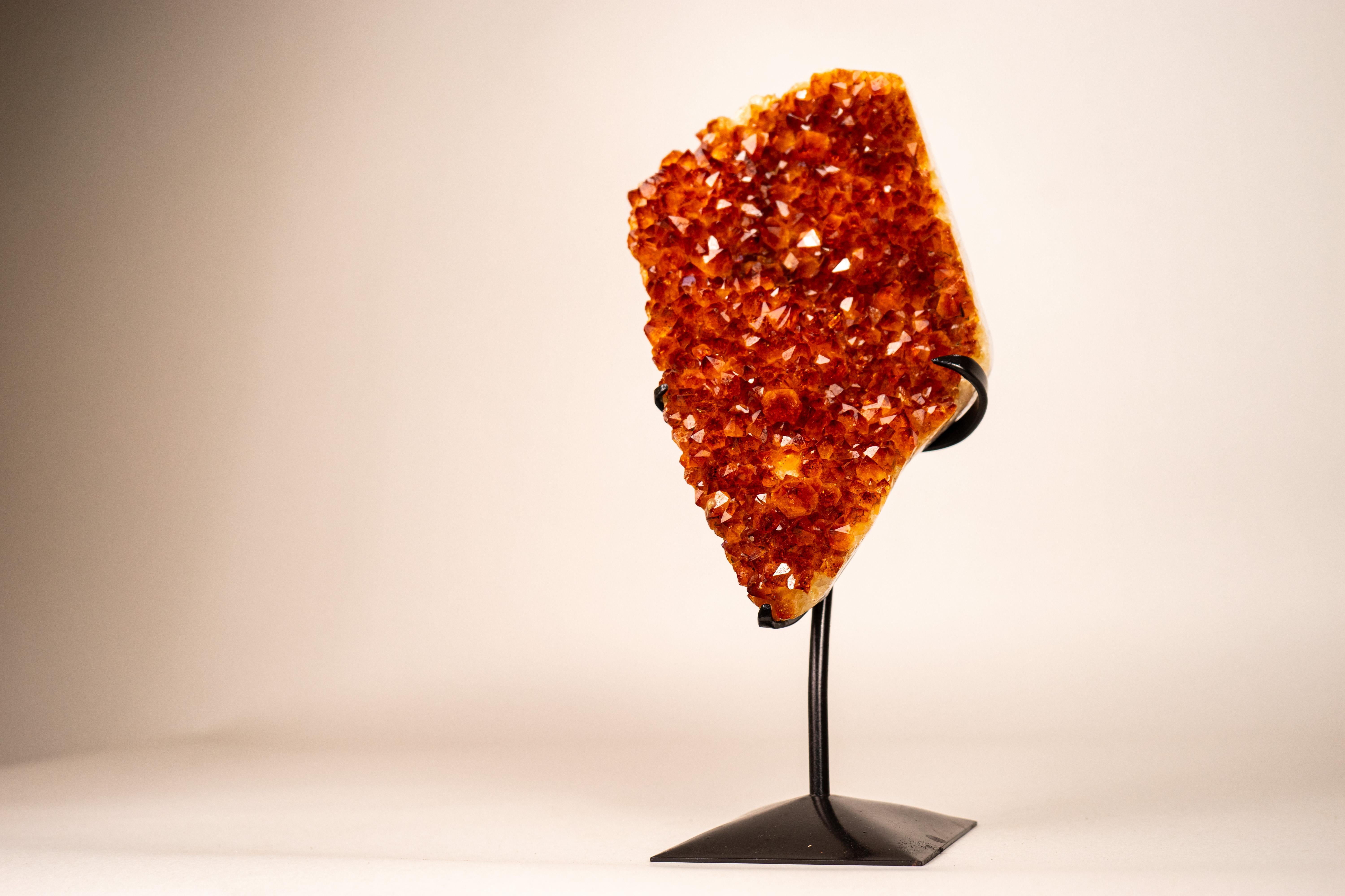 Gorgeous Natural Madeira Citrine Cluster For Sale 3