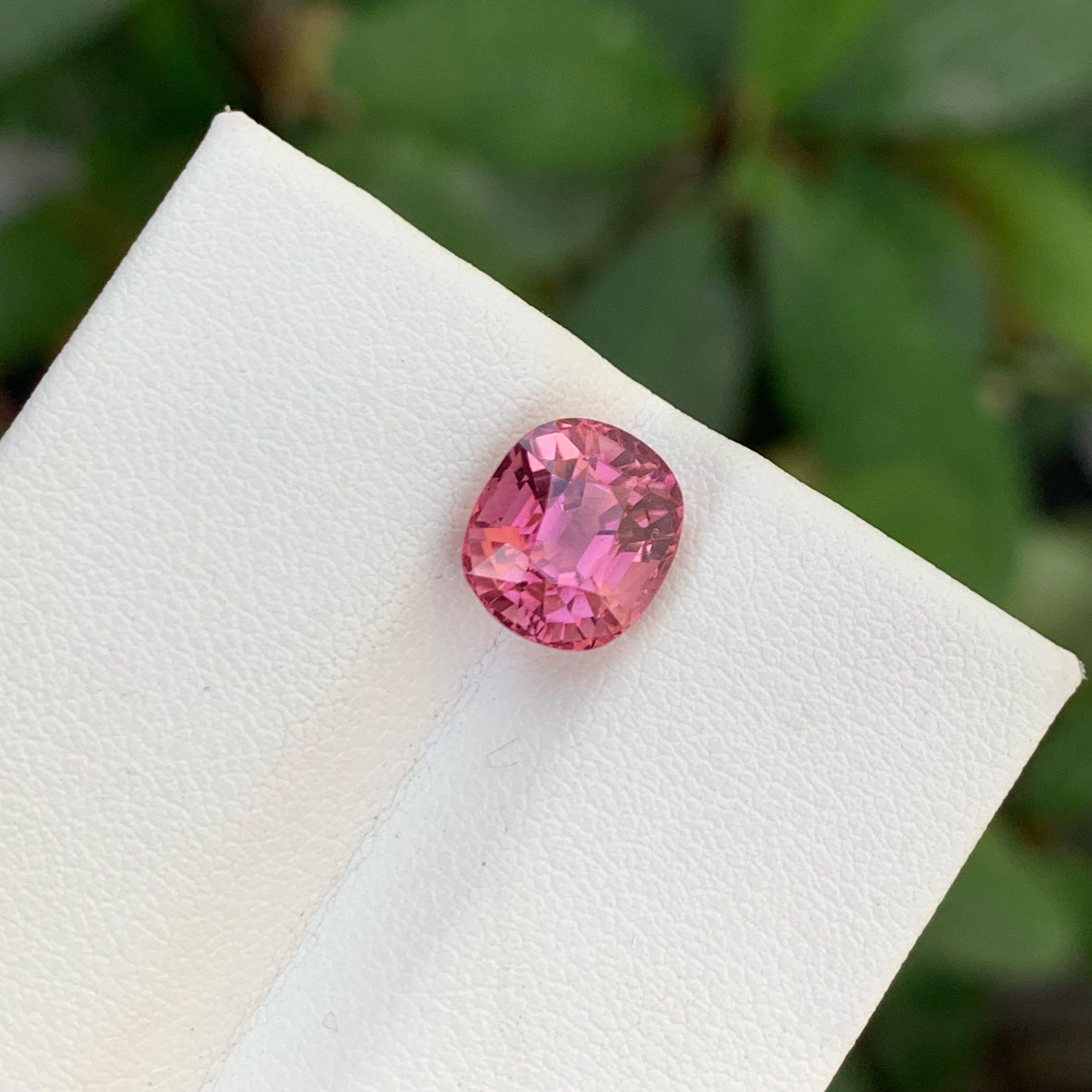 natural pink gemstone