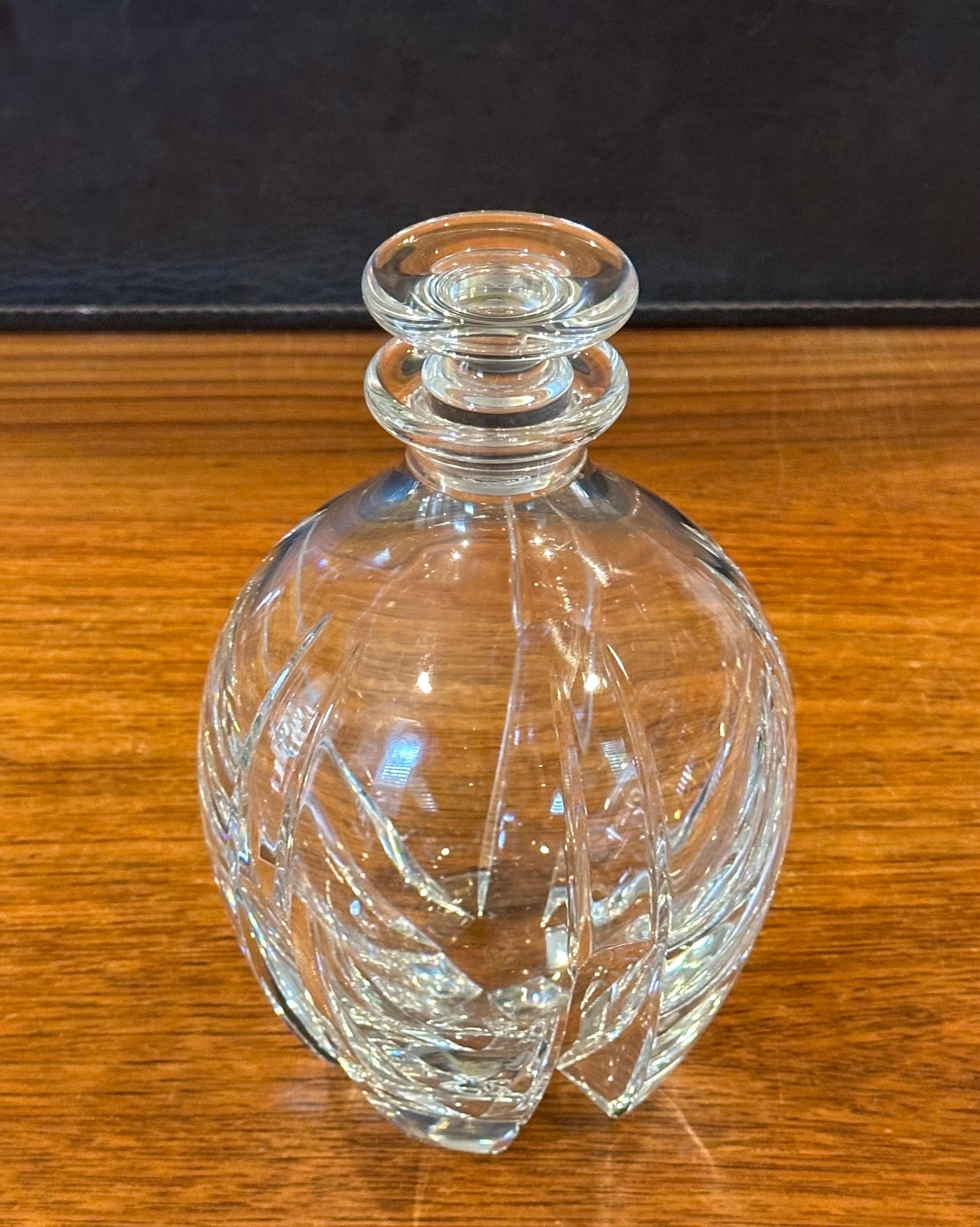 Splendido decanter per whisky in cristallo 