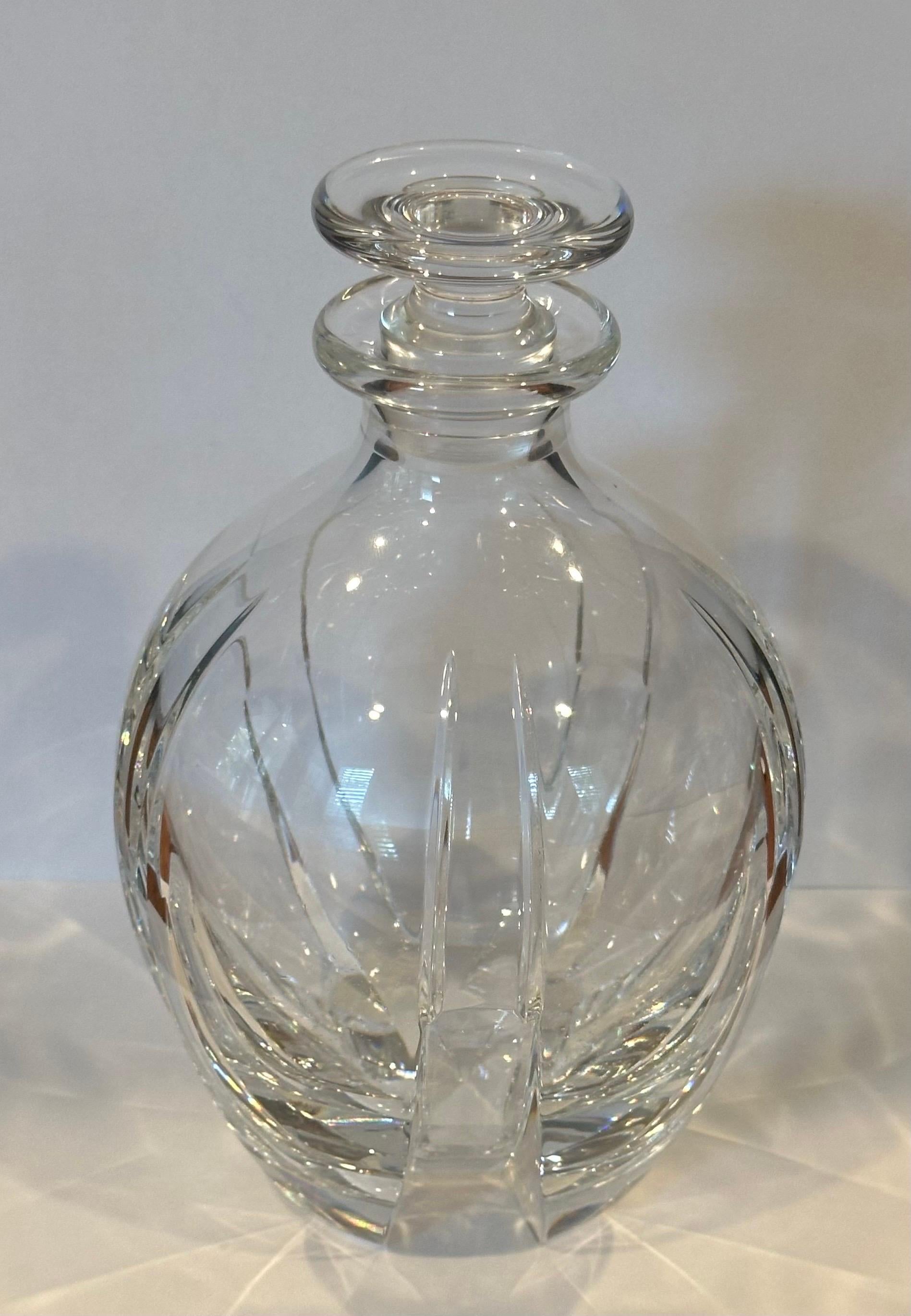 Splendido decanter per whisky in cristallo 