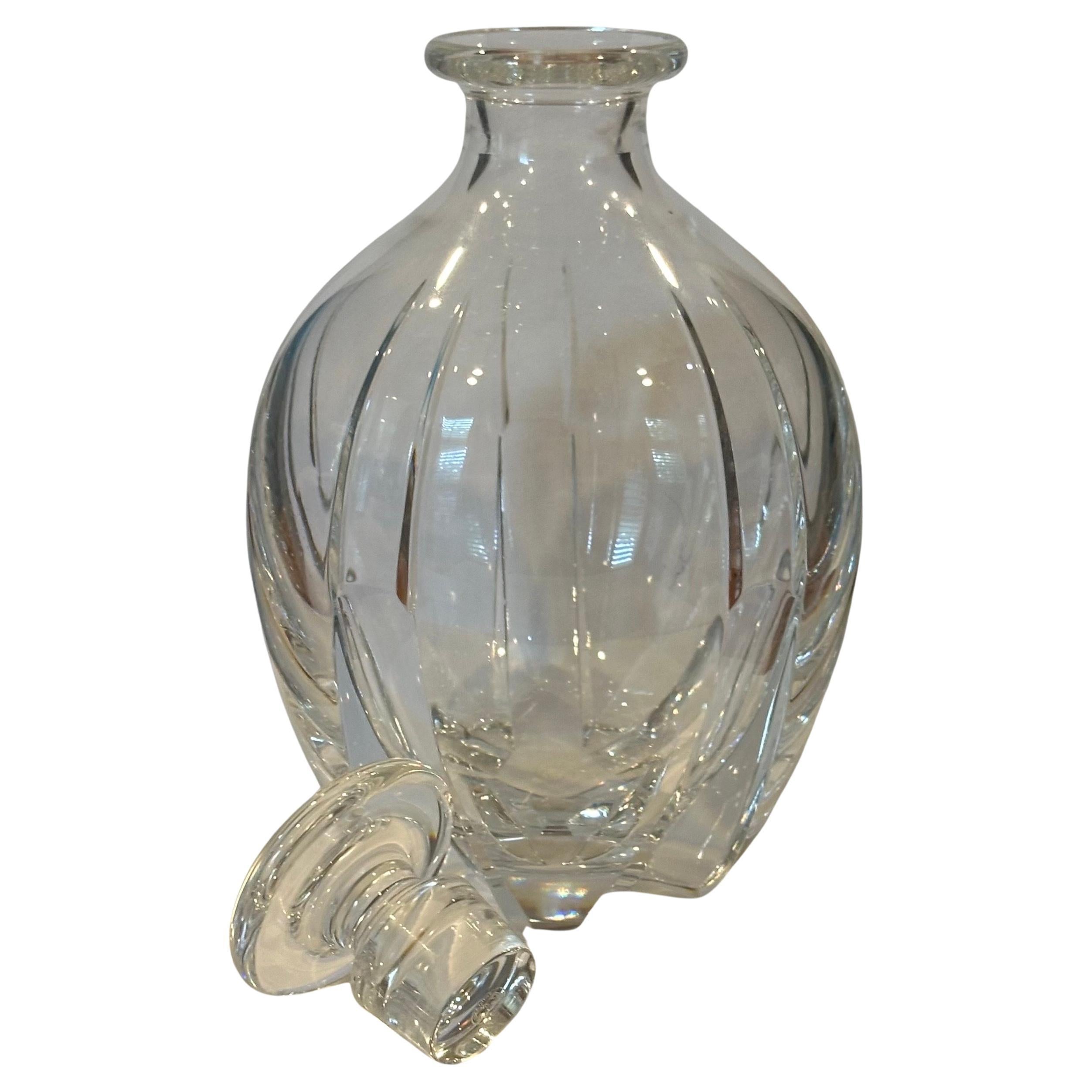 Splendido decanter per whisky in cristallo 