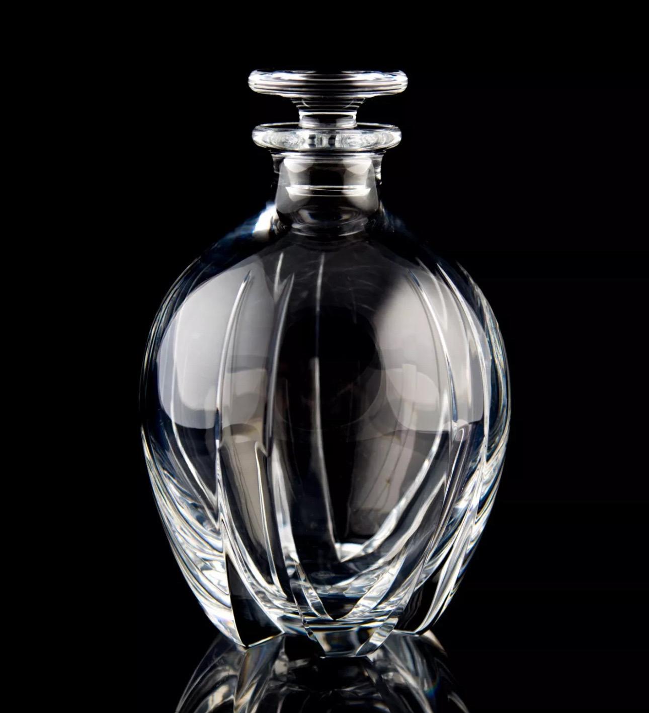 Moderno Splendido decanter per whisky in cristallo 