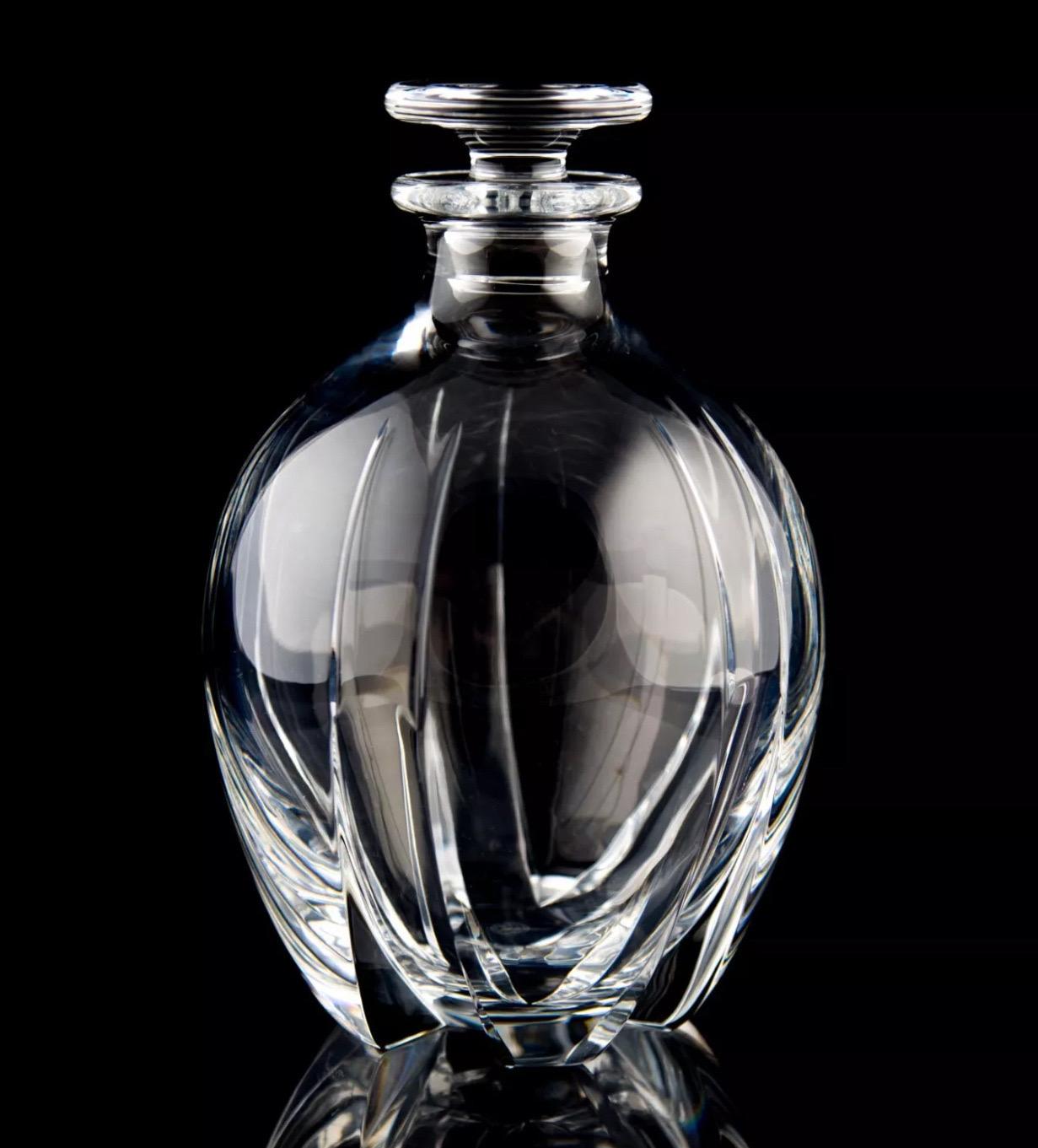 Splendido decanter per whisky in cristallo 